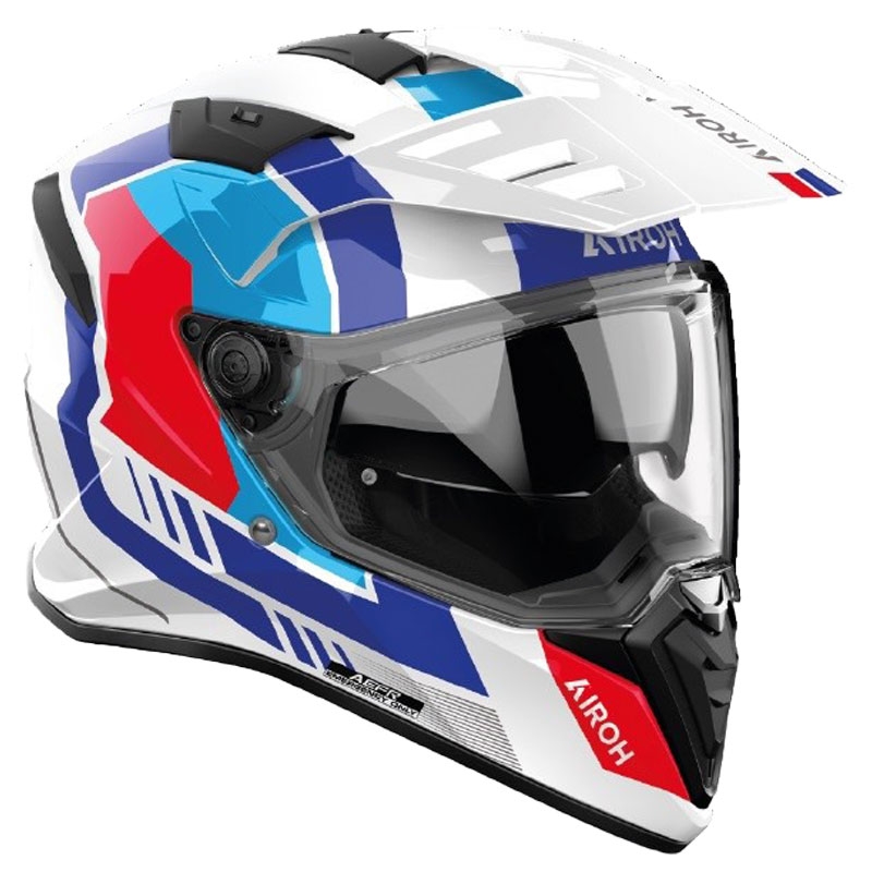 Enduro šalmas motociklui "Airoh Bandit Horn" baltas