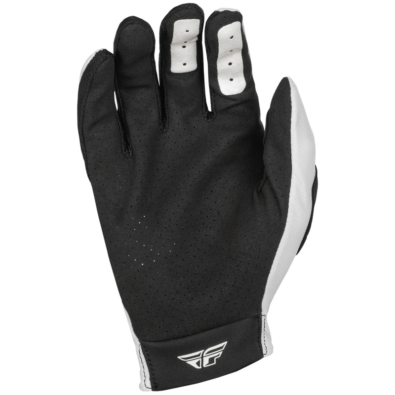 Motokroso pirštinės FLY Racing Lite balta-juoda