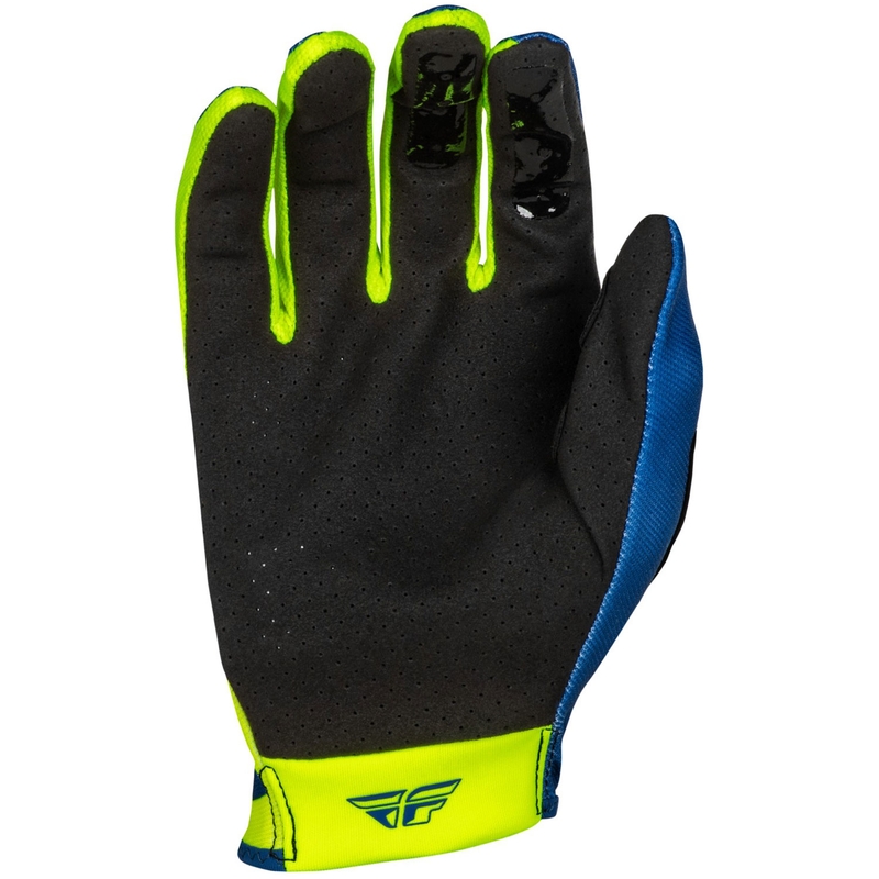 Motokroso pirštinės FLY Racing Lite blue-fluo yellow