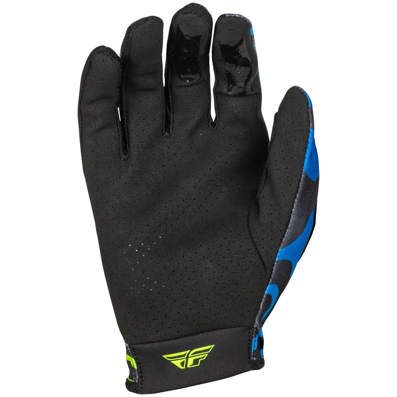 Motokroso pirštinės FLY Racing Lite blue-blue-yellow