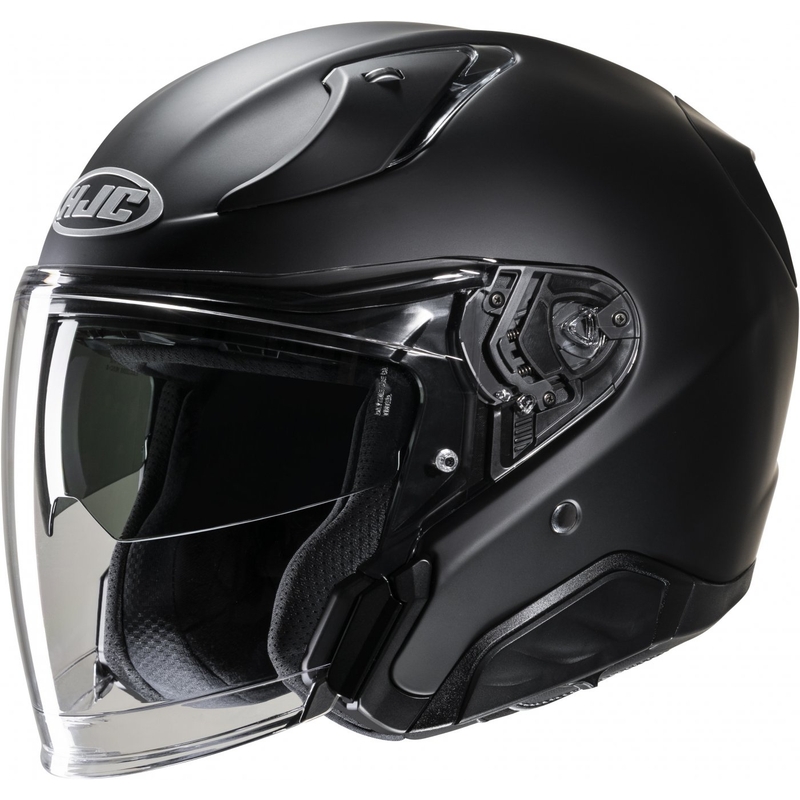 Atviras motociklininko šalmas HJC RPHA 31 Solid matinis juodas