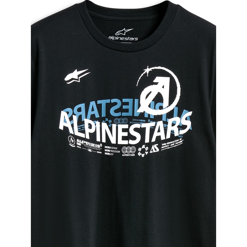 Alpinestars Semicircle CSF marškinėliai juodi