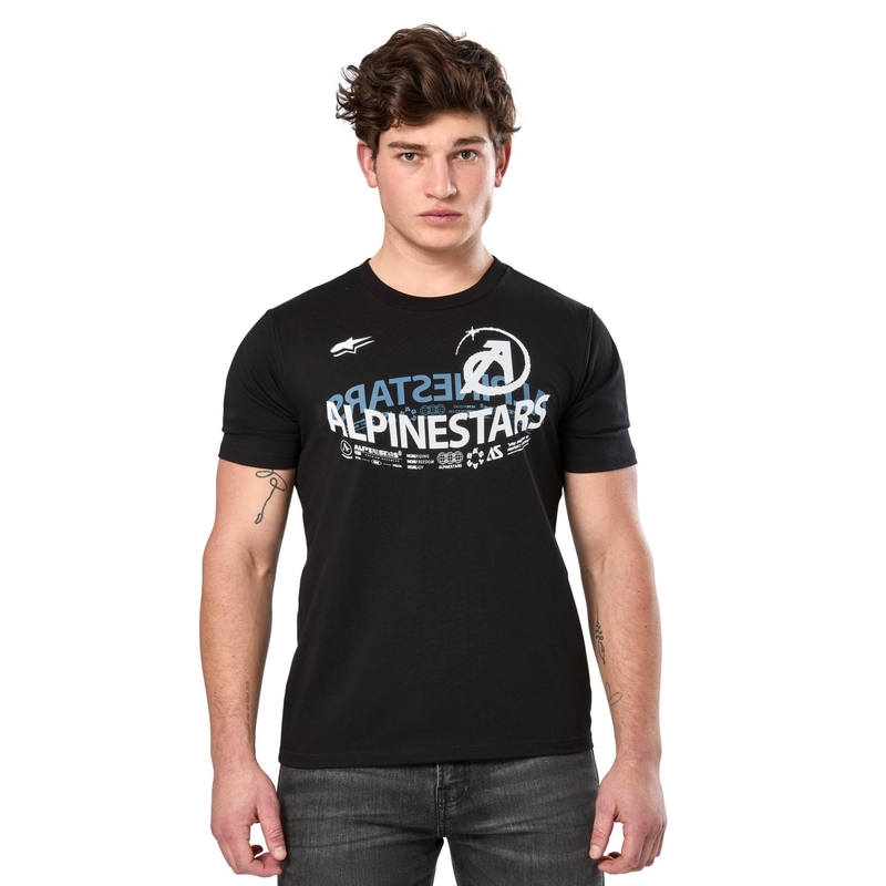 Alpinestars Semicircle CSF marškinėliai juodi
