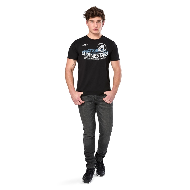 Alpinestars Semicircle CSF marškinėliai juodi