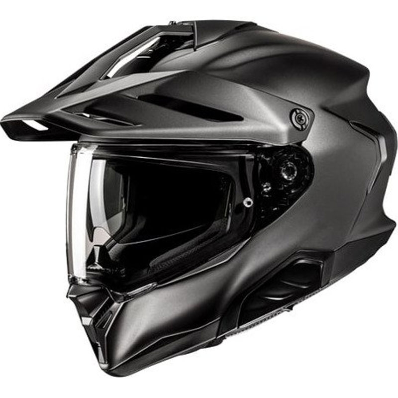 Enduro motociklininko šalmas HJC RPHA 60 Solid Semi flat titanium