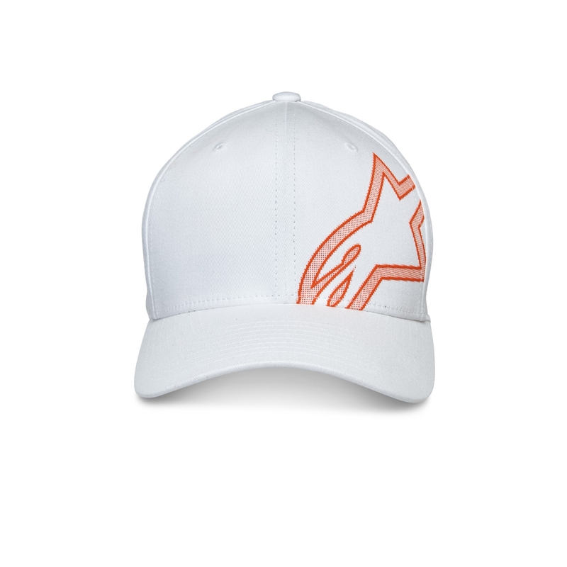 "Alpinestars" dalintis kepurė balta