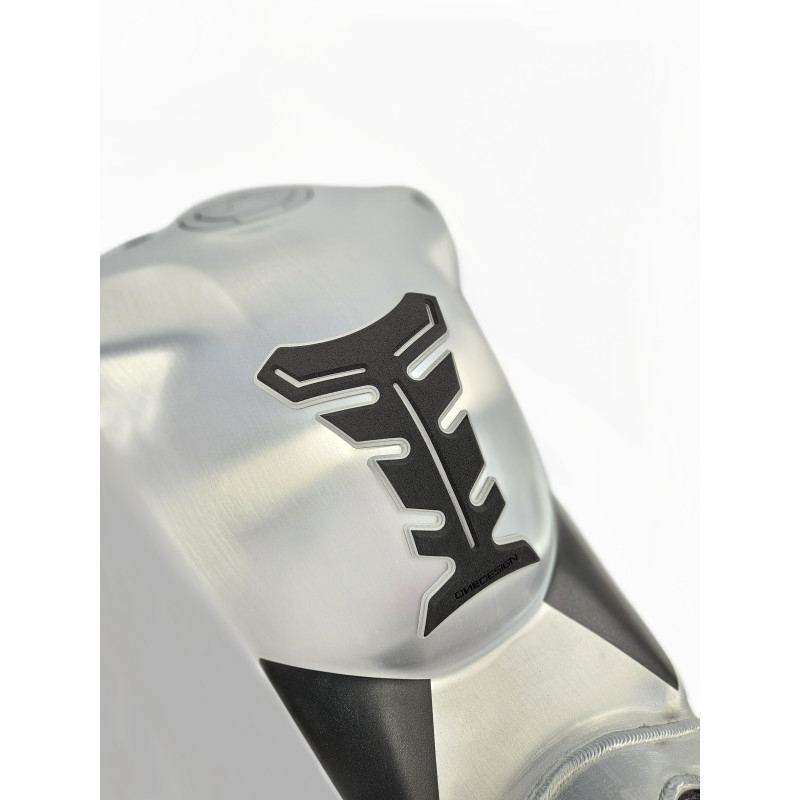 Degalų bako dangtelis Spausdinti Juodas juodai pilkas