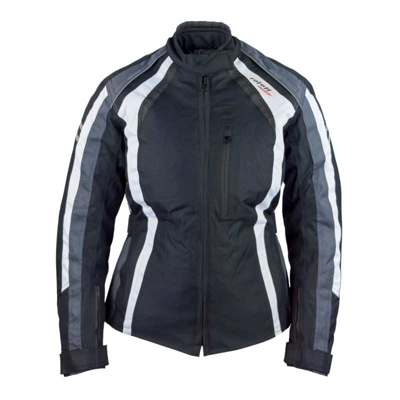 Roleff Venedig Black-Grey-White moteriška motociklininko striukė