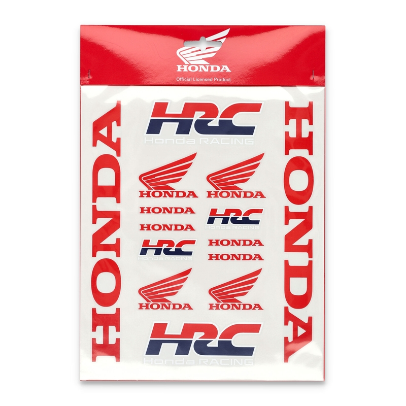 Lipdukai Honda HRC BIG STICKERS SET multicolor