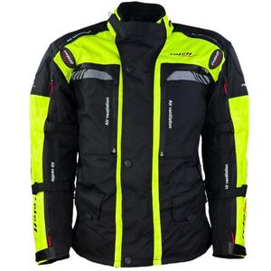 Motociklininko striukė Roleff Kodra Enduro black-fluo yellow