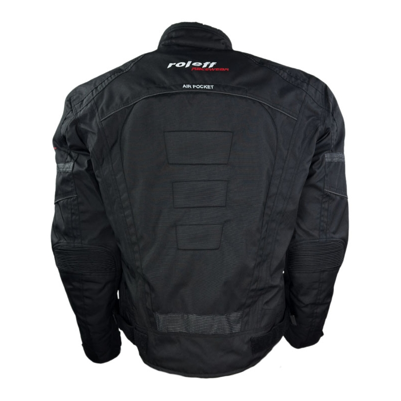 Motociklininko striukė Roleff Kodra RO545 juoda
