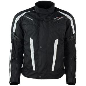 Motociklininko striukė Roleff Kodra RO546 juoda ir balta