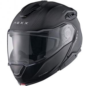 "Nexx X.Lifetour Zero PRO" juodas apverčiamas motociklininko šalmas