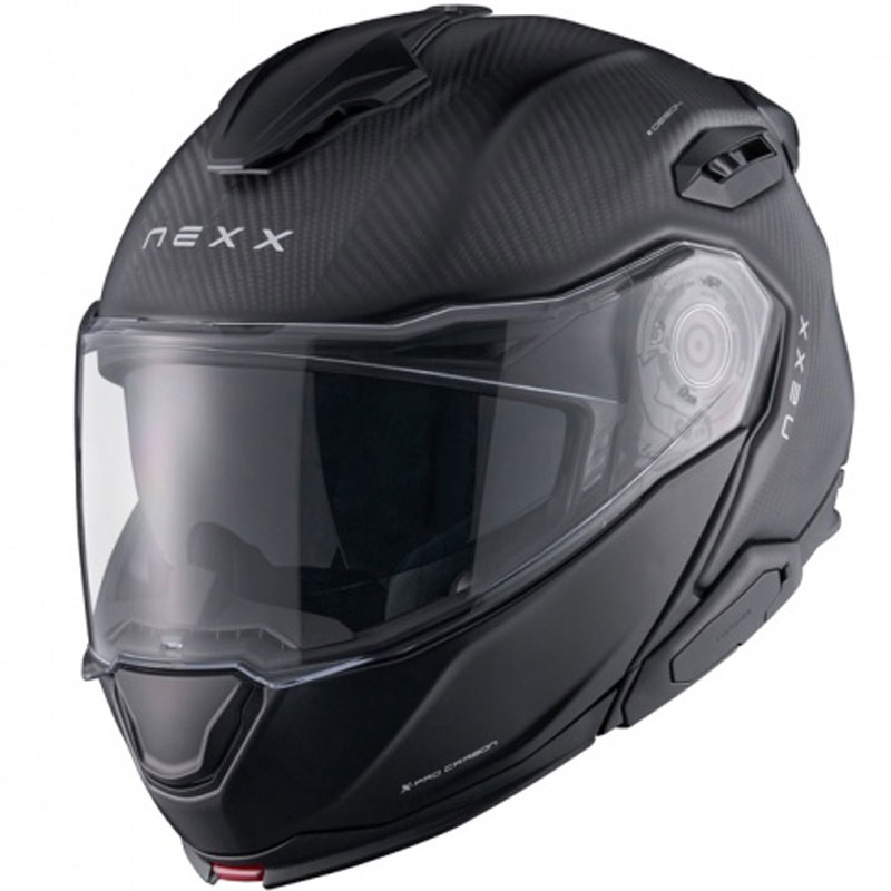 "Nexx X.Lifetour Zero PRO" juodas apverčiamas motociklininko šalmas