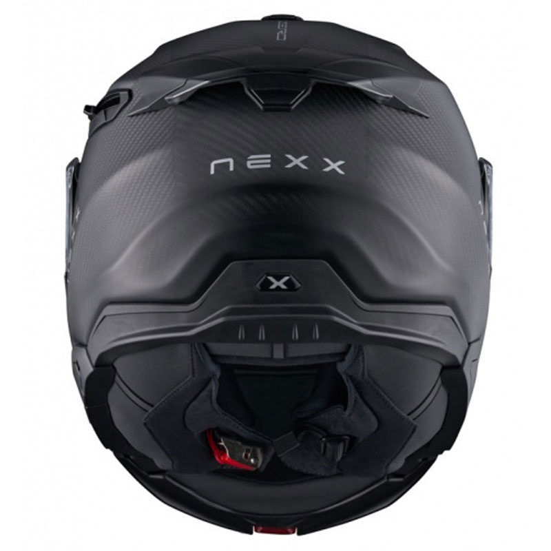 "Nexx X.Lifetour Zero PRO" juodas apverčiamas motociklininko šalmas