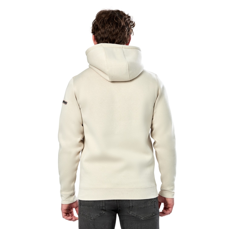 Mikina Alpinestars Insignia Hoodie bílá offwhite