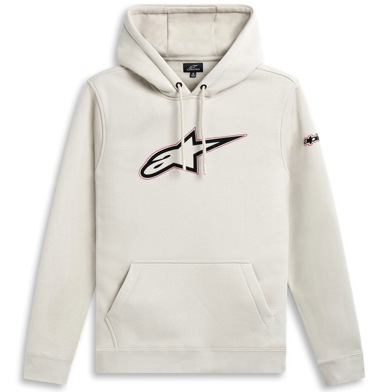 Mikina Alpinestars Insignia Hoodie bílá offwhite