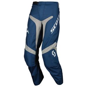 SCOTT Compete motokroso kelnės mėlynai pilkos spalvos