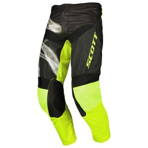 Motokroso kelnės SCOTT EVO Dirt black-fluo yellow