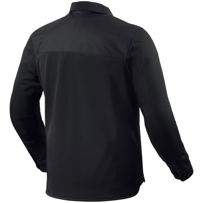 Revit Tracer Air 3 juodi motociklininko marškinėliai