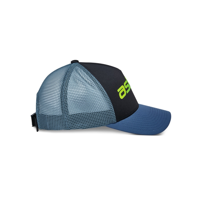 Alpinestars Vital Trucker kepurė juoda-mėlyna-žalia