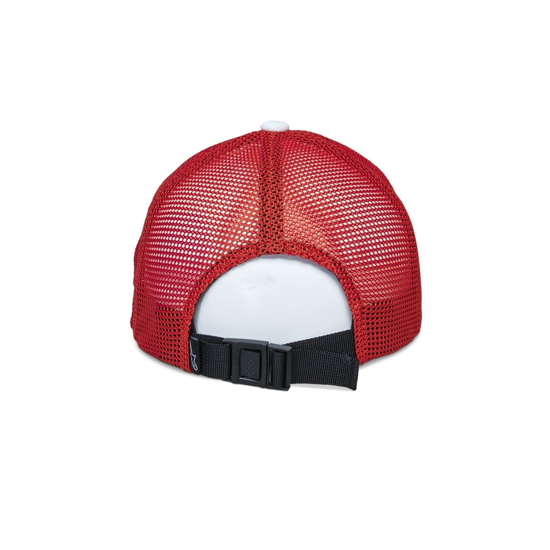 Alpinestars Vital Trucker kepurė balta-ruda-raudona-oranžinė