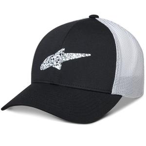 Alpinestars Terolithic Trucker kepuraitė juoda ir balta