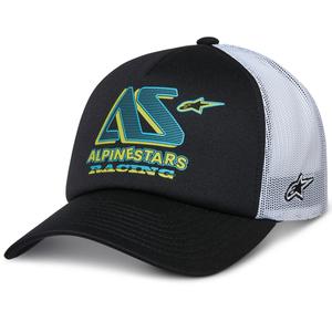 Alpinestars Ayess Trucker kepuraitė juoda ir balta