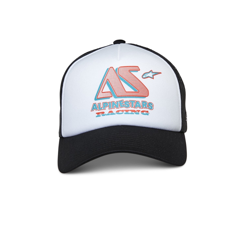 Alpinestars Ayess Trucker kepuraitė balta ir juoda