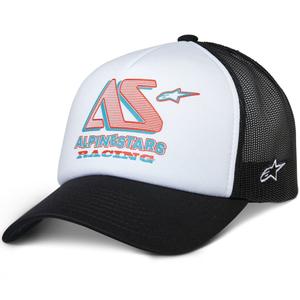 Alpinestars Ayess Trucker kepuraitė balta ir juoda