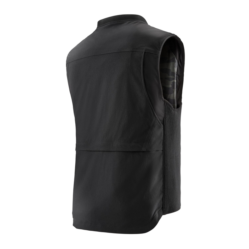 "Alpinestars Tech-Air®3 V2 Canvas" sistemos oro pagalvių liemenė juoda
