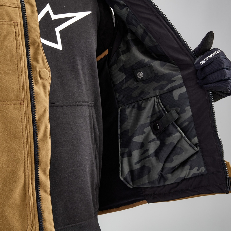 "Alpinestars Tech-Air®3 V2 Canvas" sistemos oro pagalvių liemenė juoda