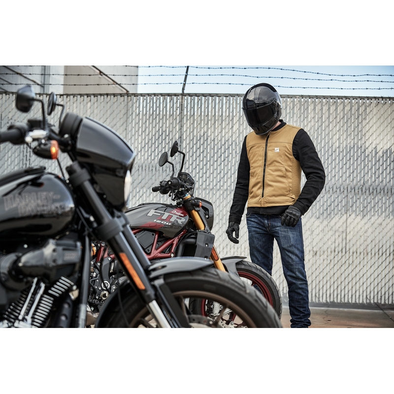 "Alpinestars Tech-Air®3 V2 Canvas" sistemos oro pagalvių liemenė juoda