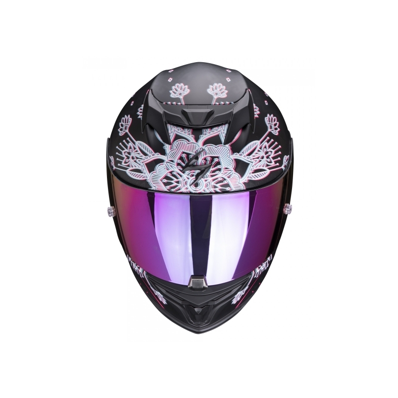 Integruotas šalmas Scorpion EXO-520 AIR Tina black-silver - II kokybė