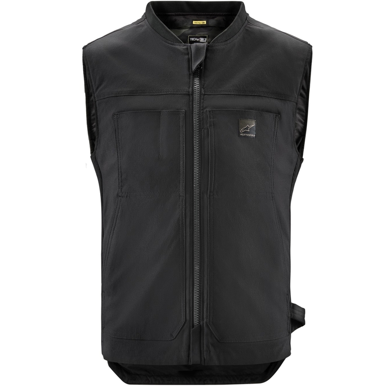 "Alpinestars Tech-Air®3 V2 Canvas" sistemos oro pagalvių liemenė juoda