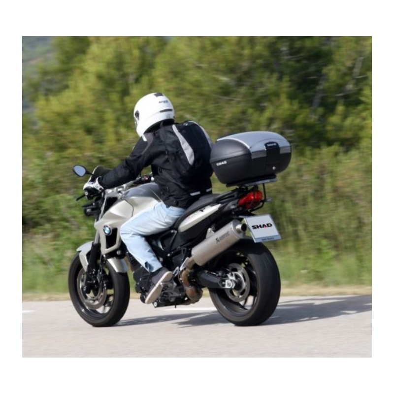 Vrchní kufr na motorku SHAD SH45 černá - II. jakost