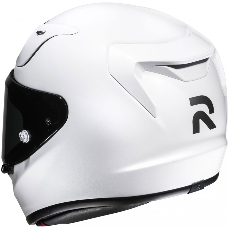 HJC RPHA 12 Solid pearl white integralus motociklininko šalmas