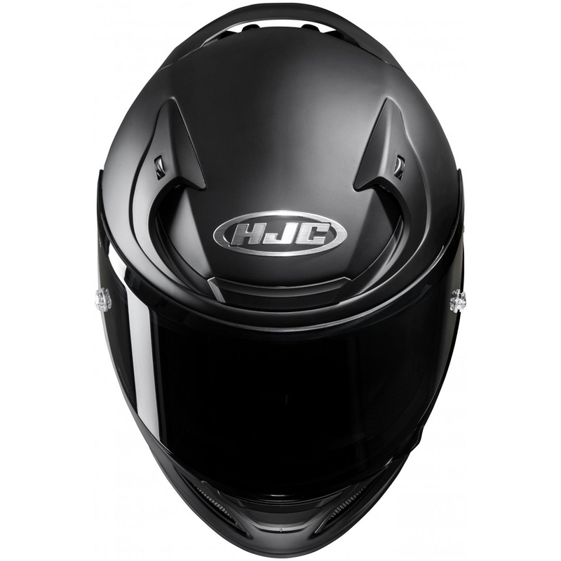 Integruotas motociklininko šalmas HJC RPHA 12 Solid matinis juodas