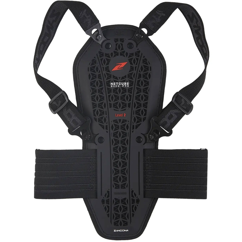 Vaikiška stuburo apsauga "Zandona Netcube Back PRO X7" juoda 121 - 135 cm