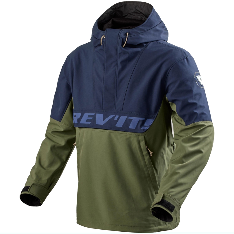 Revit Smock Photon tamsiai mėlynai žalia motociklininko striukė