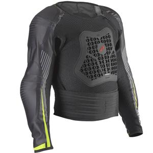 Vaikiška kūno apsauga "Zandona Netcube Jacket X8 black-fluo yellow" 136 - 150 cm