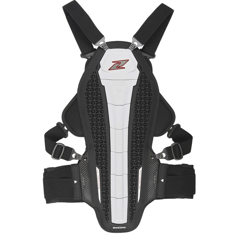 Stuburo ir krūtinės apsauga "Zandona Hybrid Armour X7" balta 168 - 177 cm