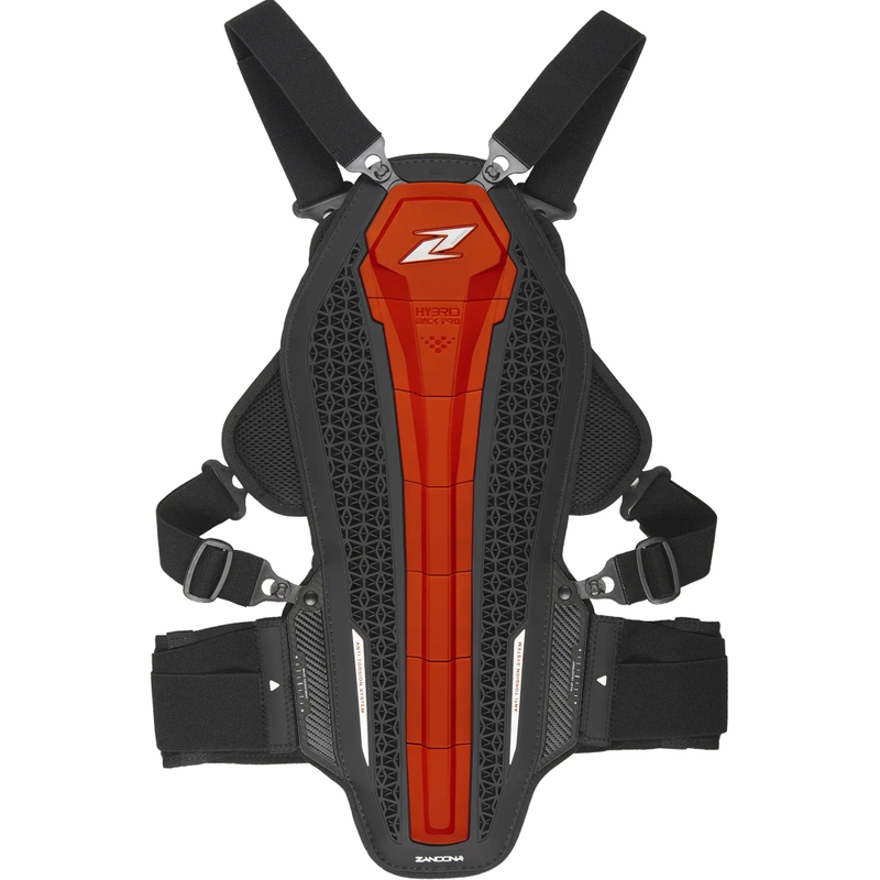 Stuburo ir krūtinės apsauga "Zandona Hybrid Armour X7" raudona 168 - 177 cm