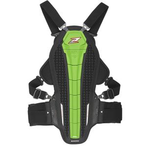 Stuburo ir krūtinės apsauga "Zandona Hybrid Armour X7" žalia 168 - 177 cm