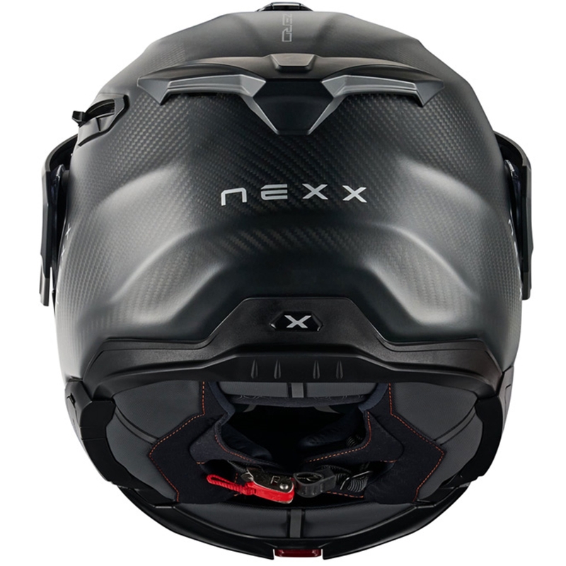 Apverčiamas motociklininko šalmas "Nexx X.Lifecountry Zero PRO" matinės juodos spalvos išpardavimas