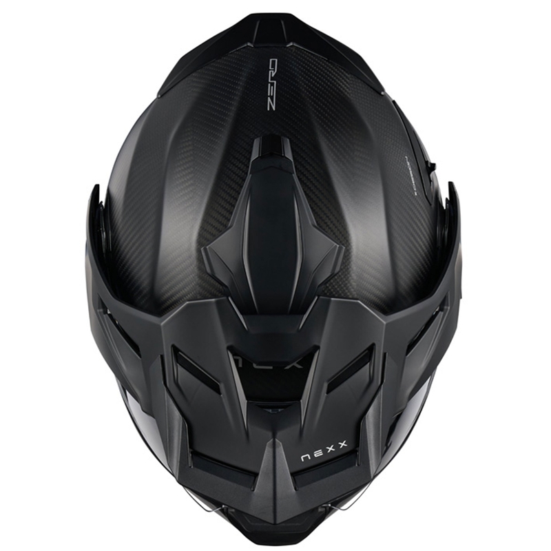 Apverčiamas motociklininko šalmas "Nexx X.Lifecountry Zero PRO" matinės juodos spalvos išpardavimas