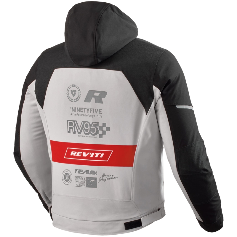 Motociklininko striukė Revit Haste H2O black-red
