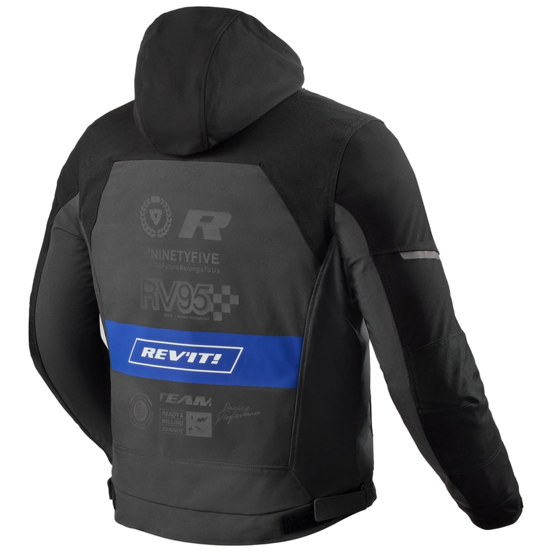 Motociklininko striukė Revit Haste H2O black-blue