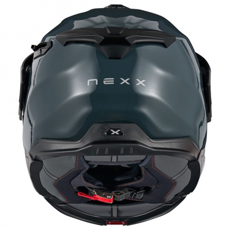 Nexx X.Lifecountry Paprastas mėlynas apverčiamas motociklininko šalmas išpardavimas