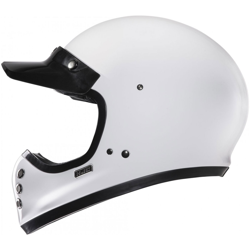 HJC V60 Solid integralinis motociklininko šalmas baltas
